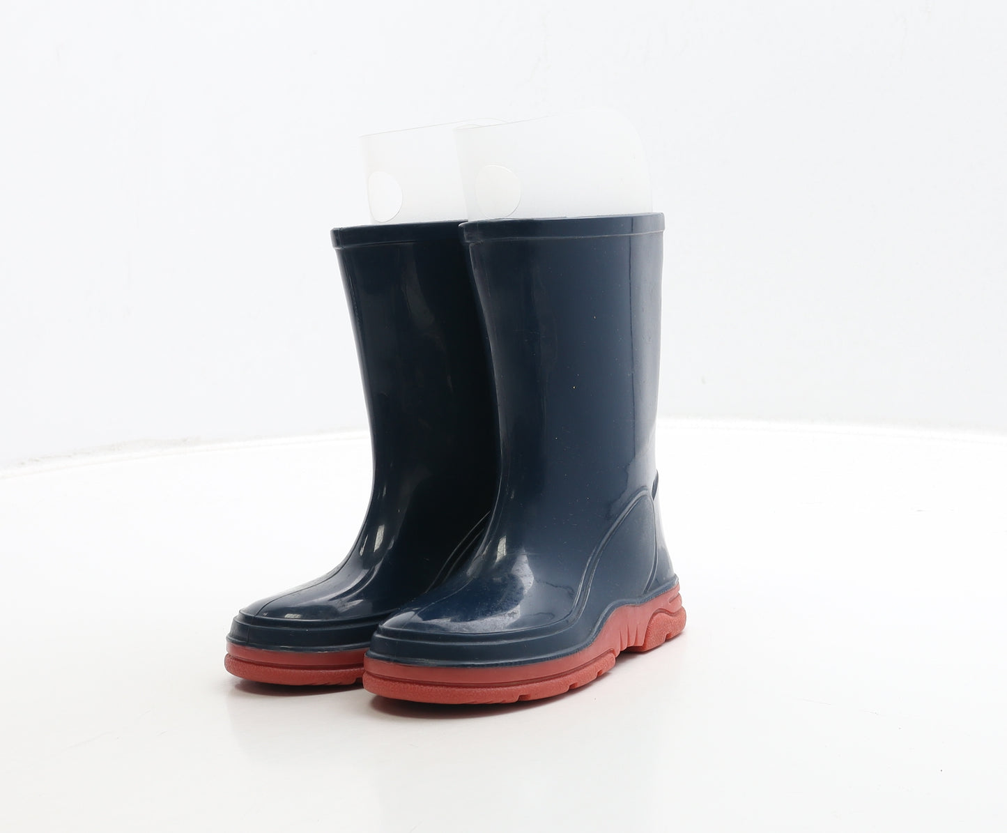 Preworn Boys Blue Rubber Wellies Boot UK 7