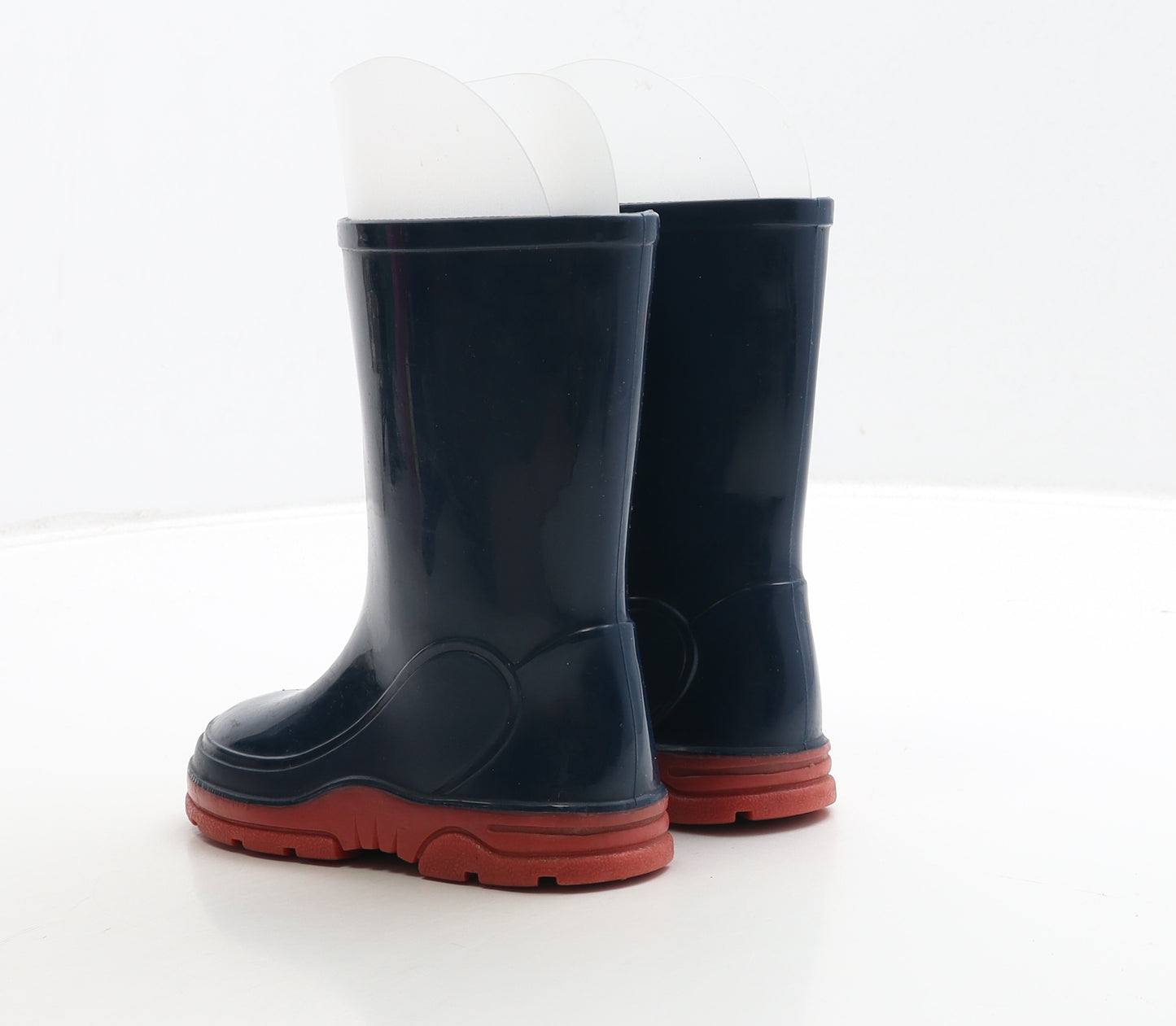 Preworn Boys Blue Rubber Wellies Boot UK 7