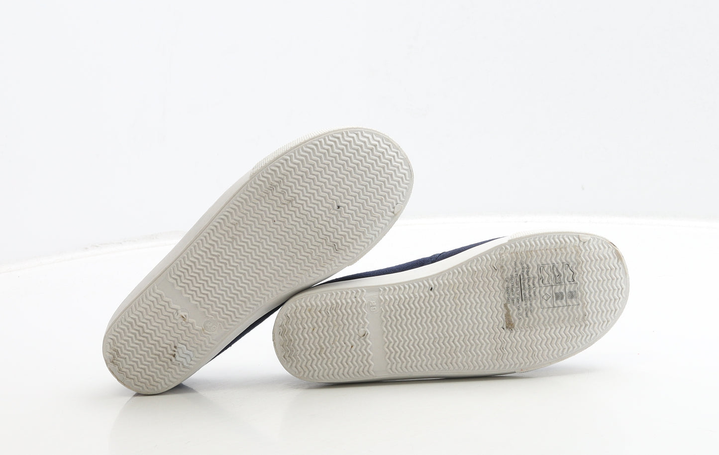 Primark Boys Beige Fabric Slip On Casual UK 11 29