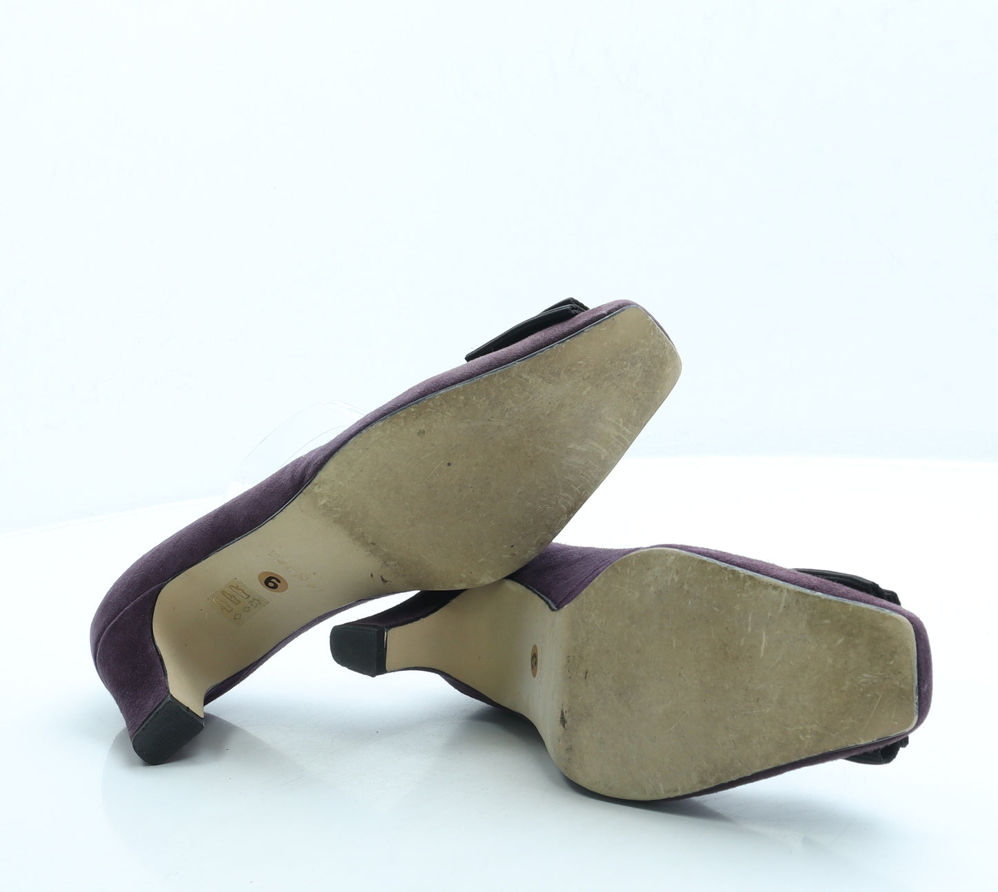 Van Dal TLC Womens Purple Suede Court Heel UK 6