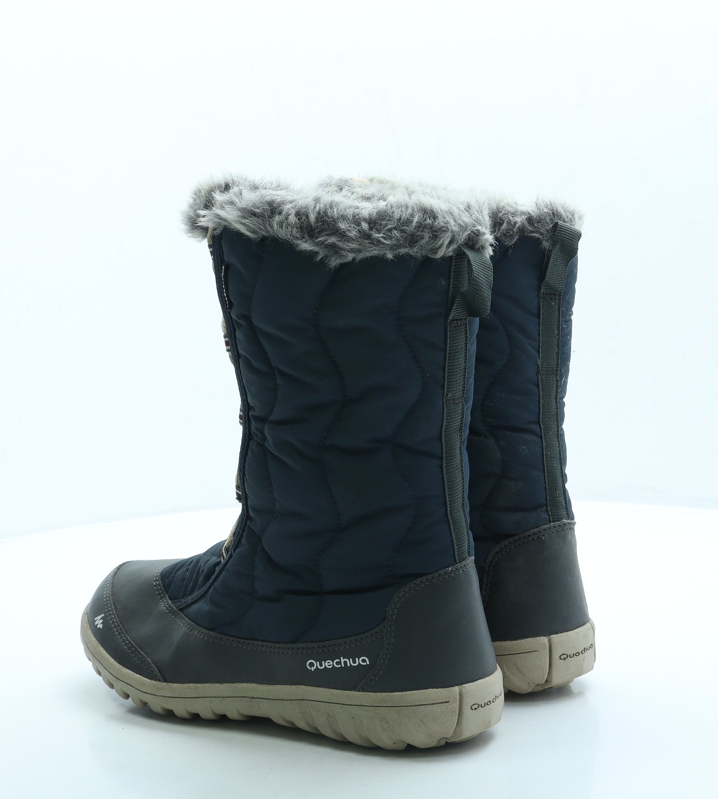 Quechua Womens Blue Polyester Snow Boot Boot UK 6.5 40