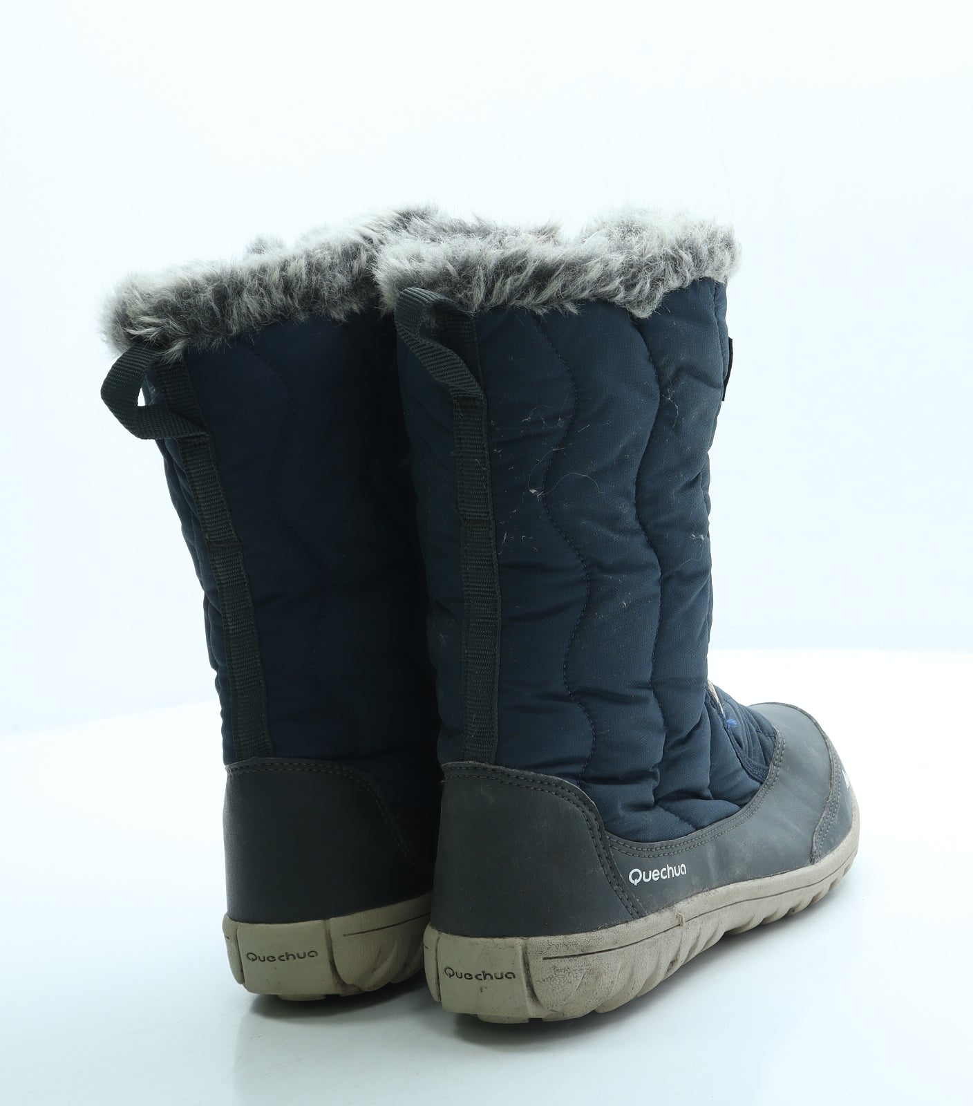 Quechua Womens Blue Polyester Snow Boot Boot UK 6.5 40