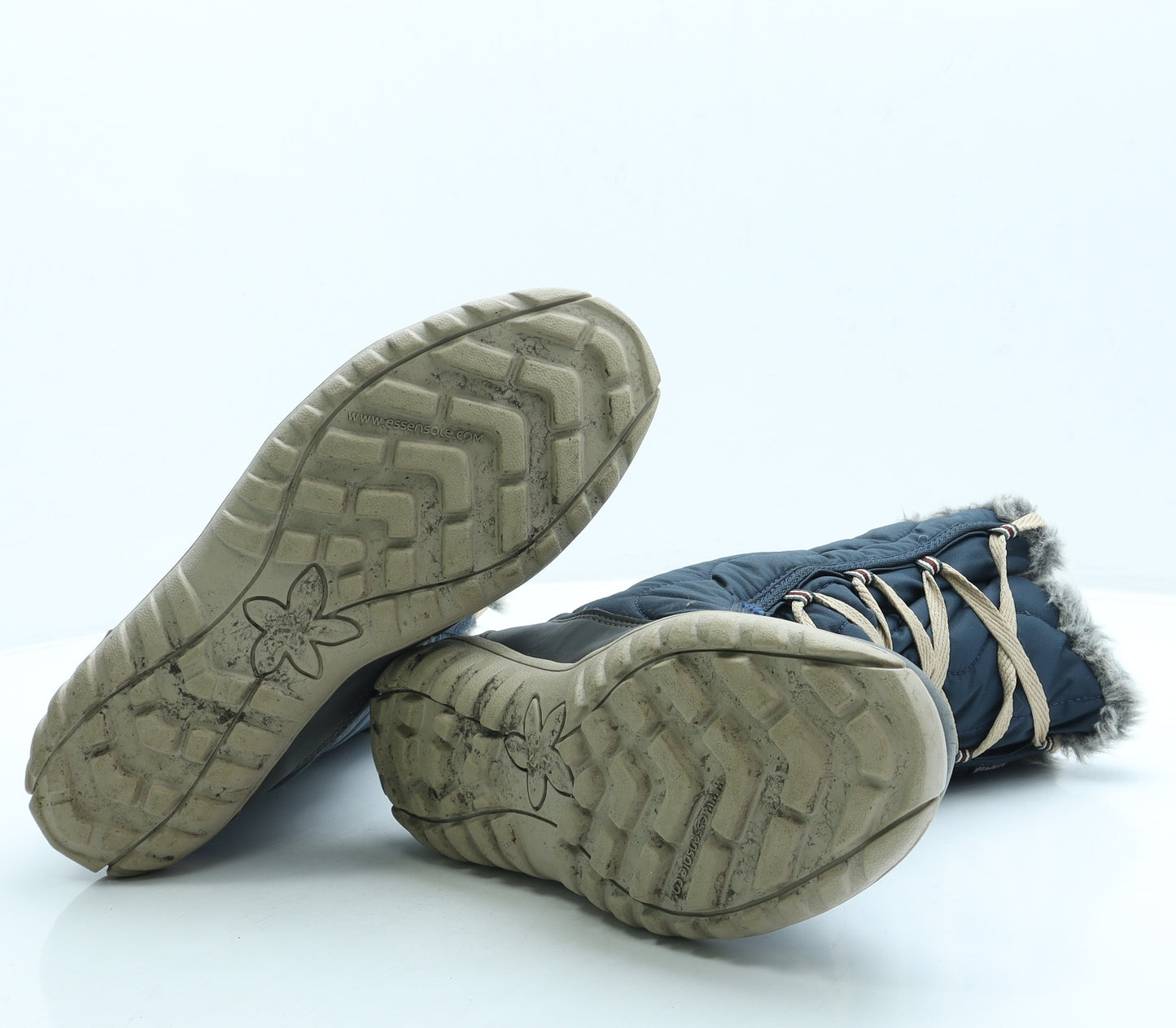 Quechua Womens Blue Polyester Snow Boot Boot UK 6.5 40