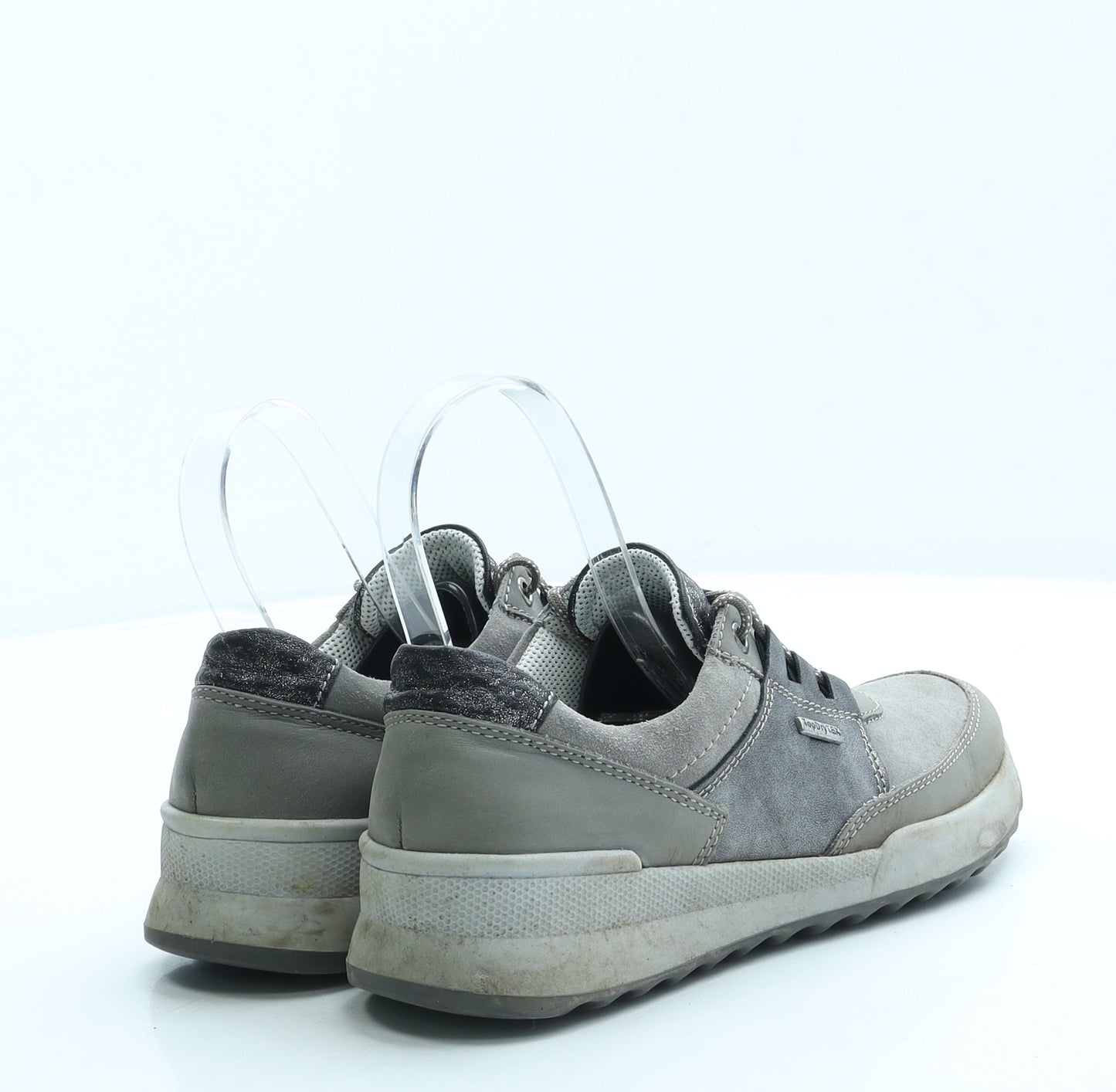 ROMIKA Womens Grey Polyester Trainer UK 4 37