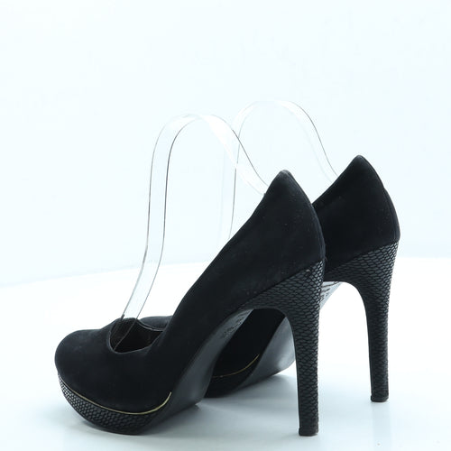 New Look Womens Black Polyester Court Heel UK 6 39