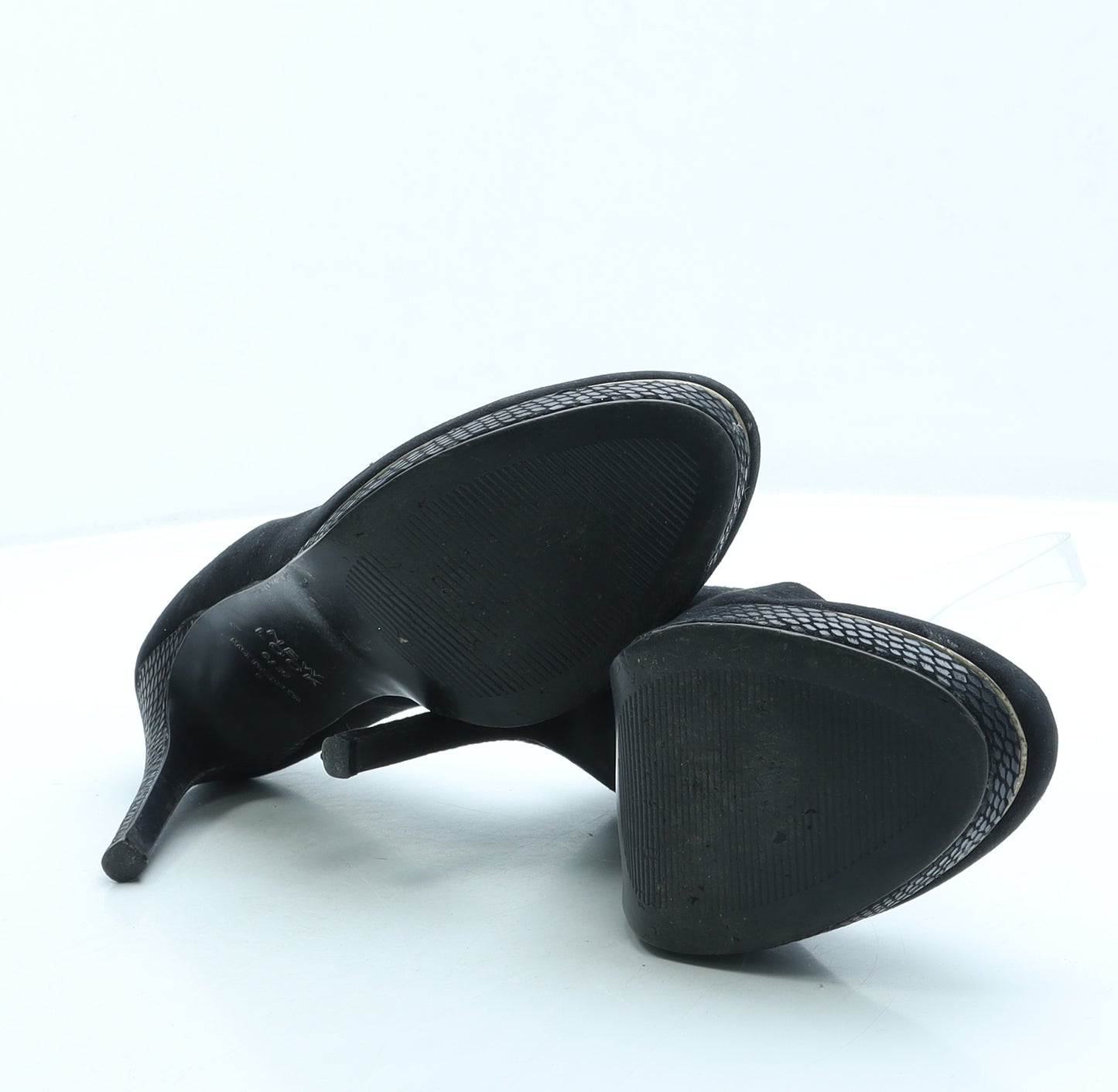 New Look Womens Black Polyester Court Heel UK 6 39
