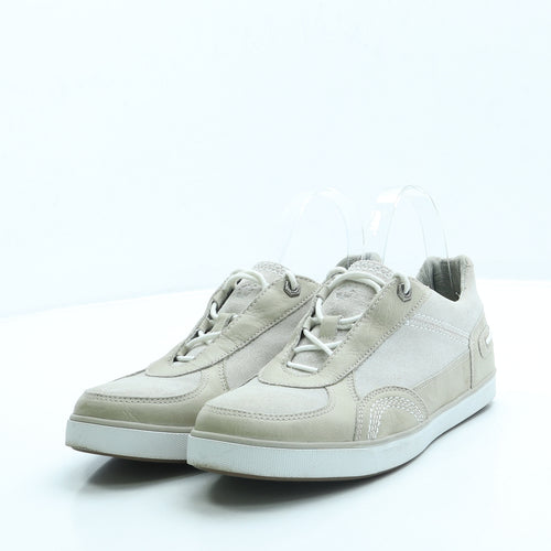 Timberland Womens Beige Polyester Trainer UK 6.5 US 8.5