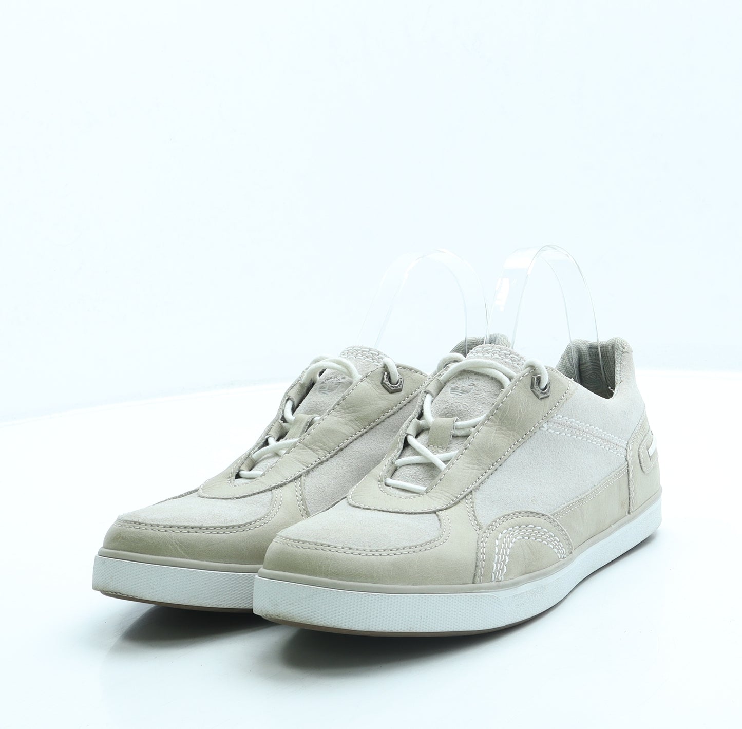 Timberland Womens Beige Polyester Trainer UK 6.5 US 8.5