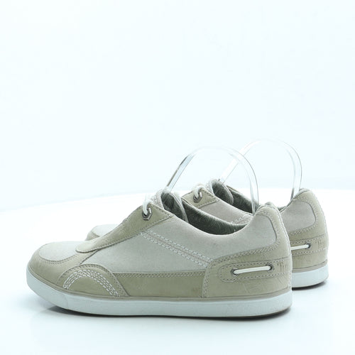 Timberland Womens Beige Polyester Trainer UK 6.5 US 8.5