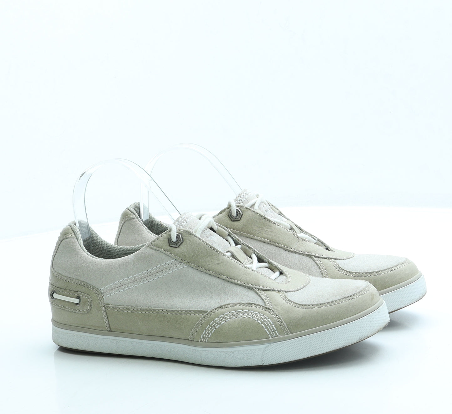 Timberland Womens Beige Polyester Trainer UK 6.5 US 8.5