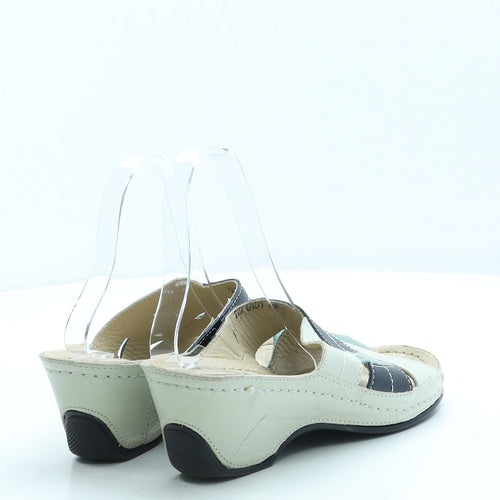 Lotus Womens Green Leather Mule Heel UK 6 39