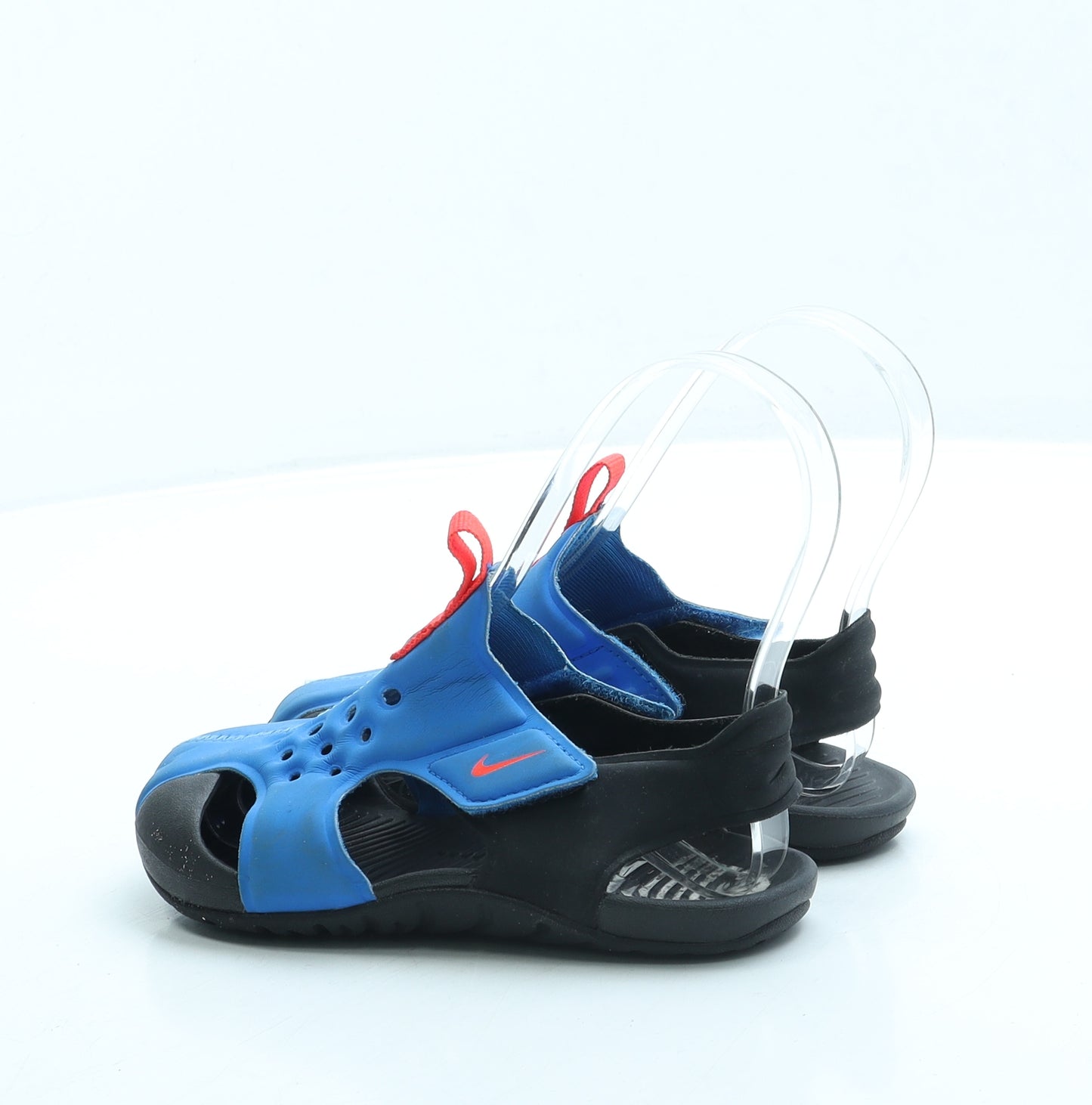 Nike Boys Blue Rubber Slingback Sandal UK 9.5 27