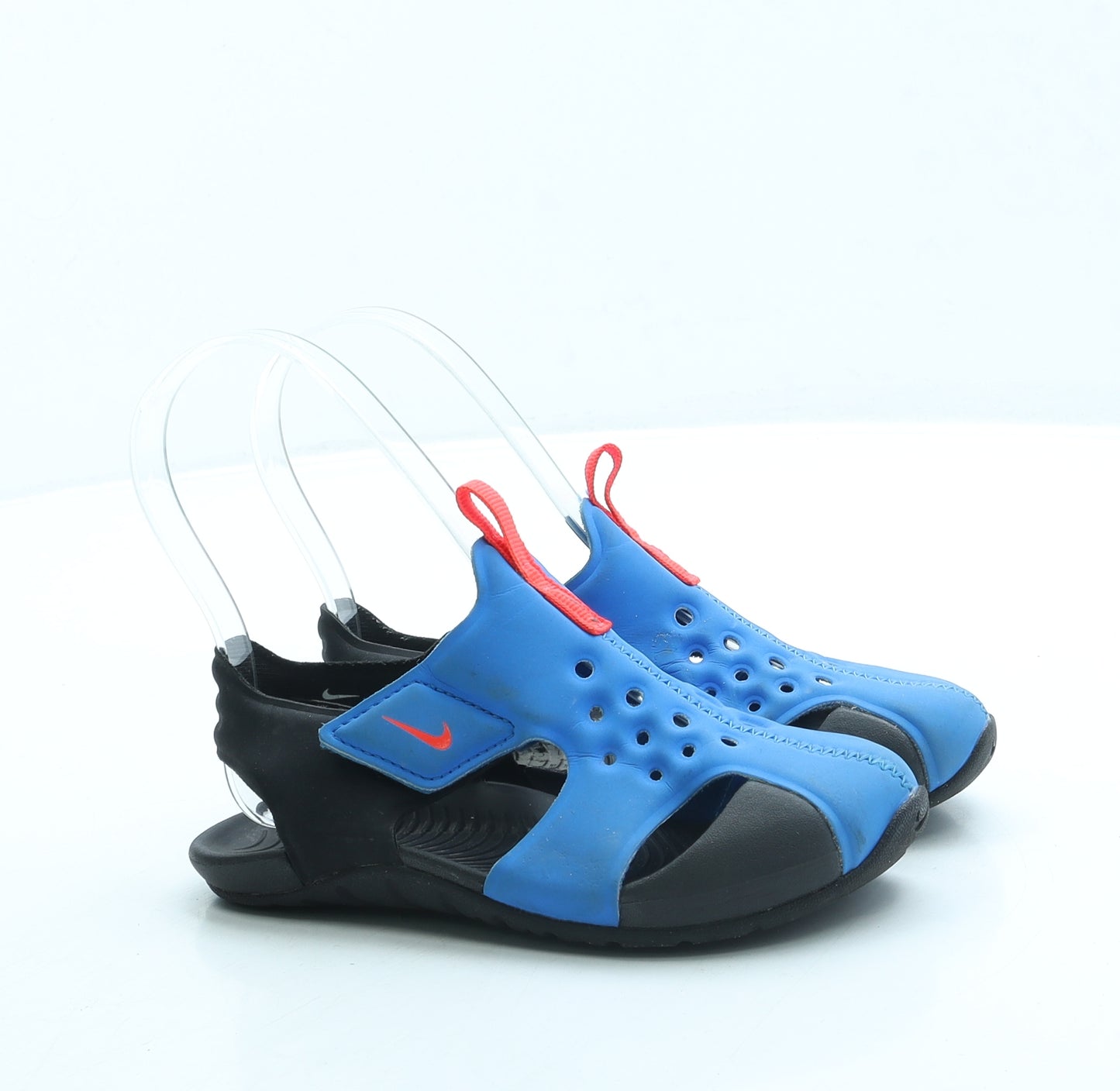 Nike Boys Blue Rubber Slingback Sandal UK 9.5 27