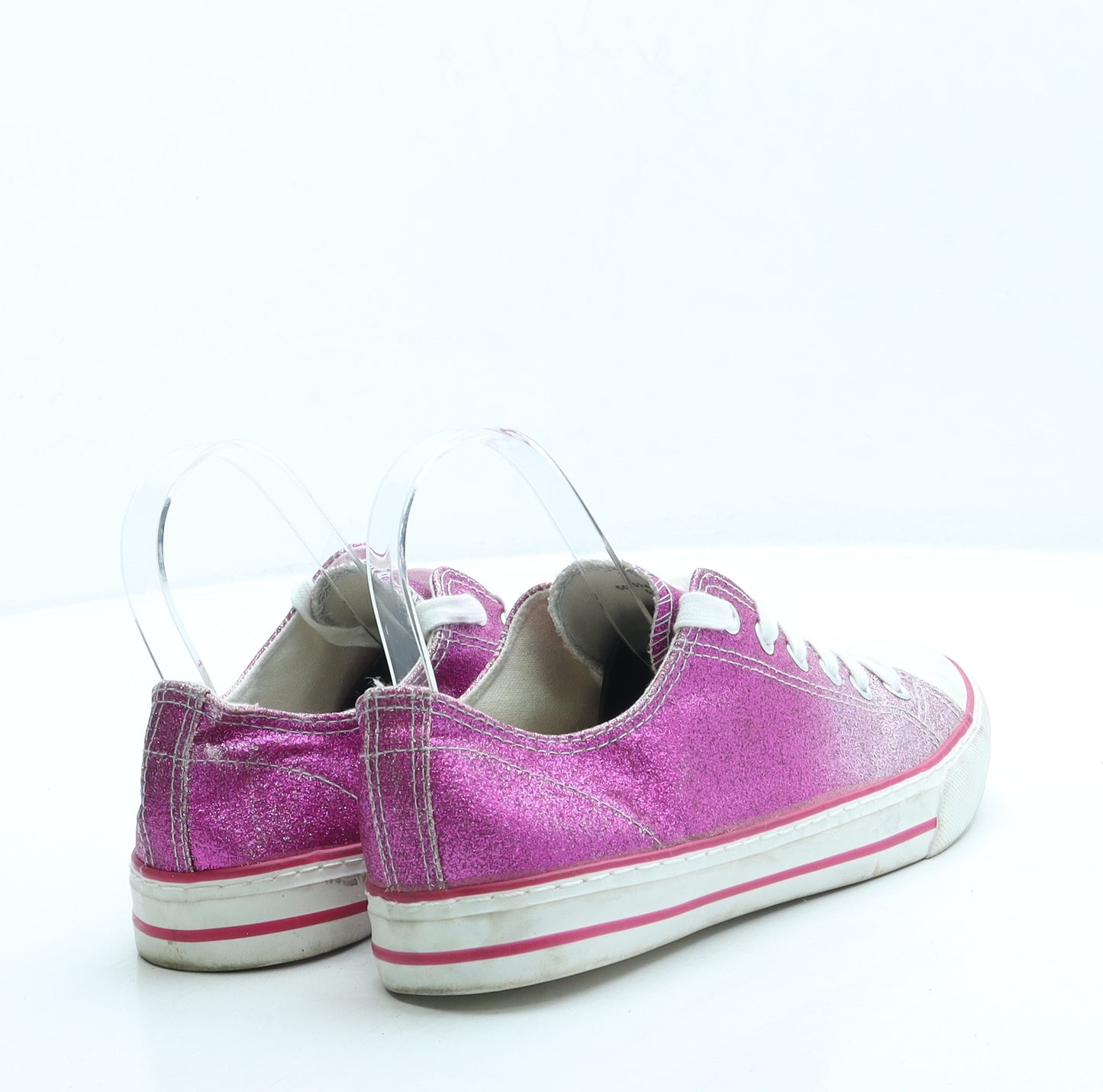 George Womens Pink Polyester Trainer UK 6.5 40