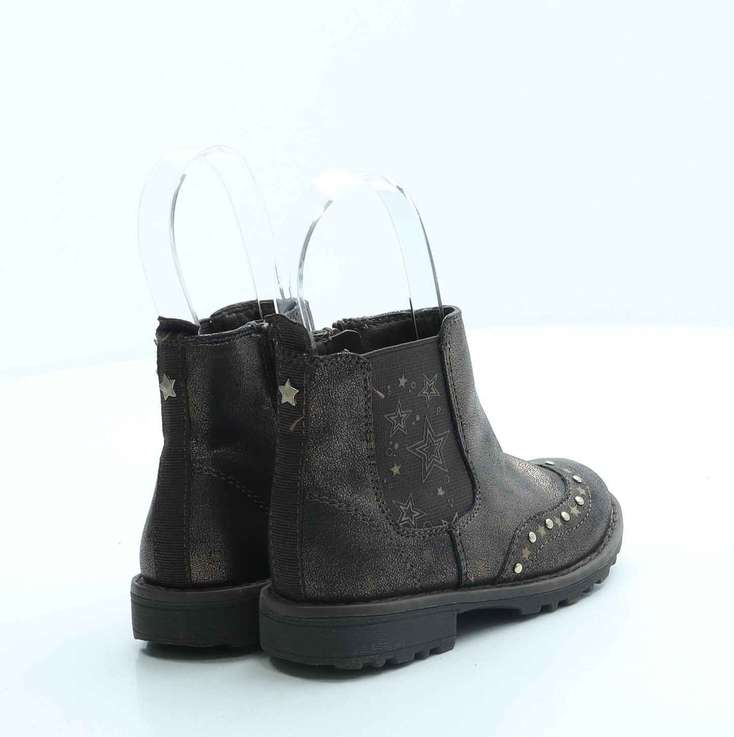 TU Girls Brown Leather Chukka Boot UK 8