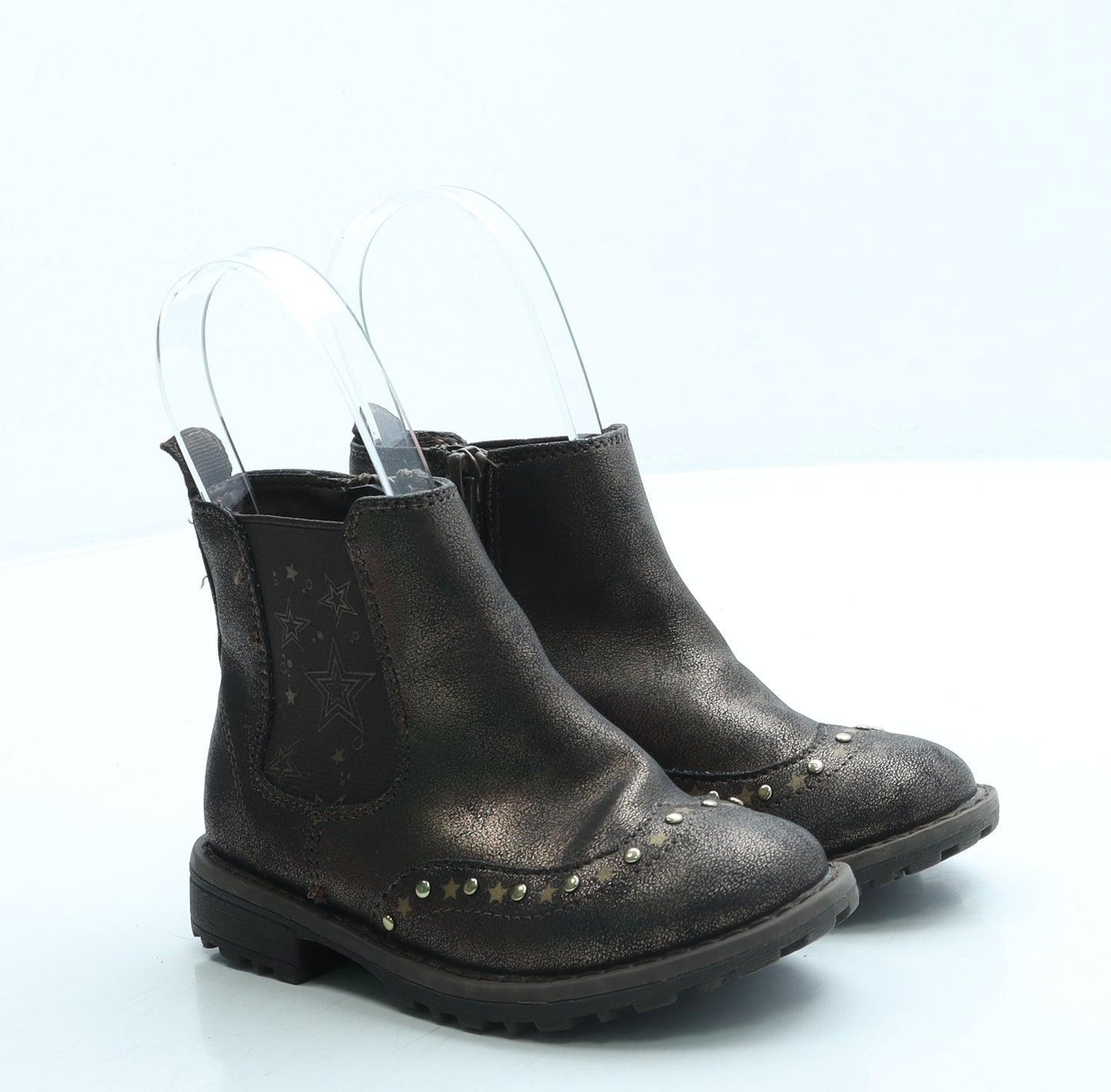 TU Girls Brown Leather Chukka Boot UK 8