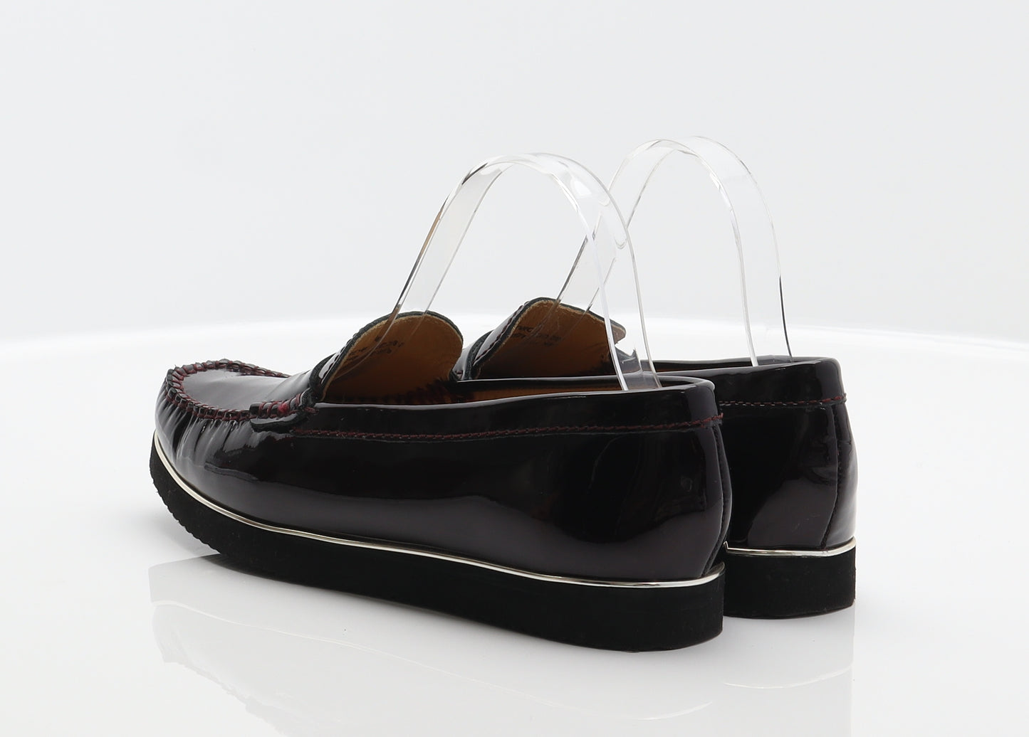 Van Dal Womens Black Patent Leather Loafer Flat UK 5 38