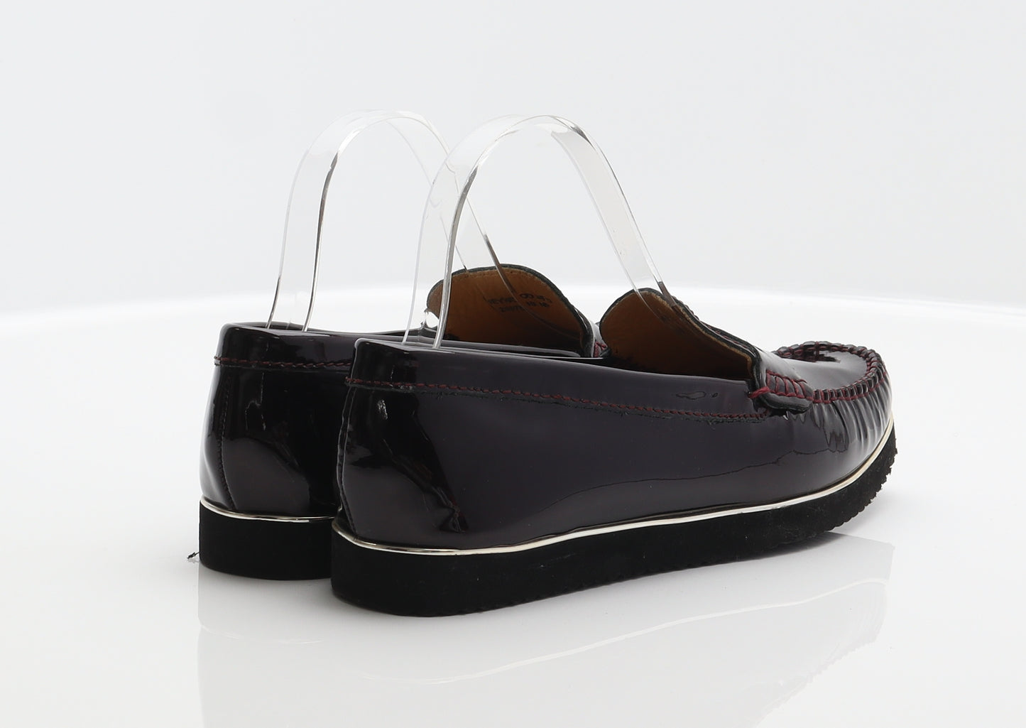Van Dal Womens Black Patent Leather Loafer Flat UK 5 38