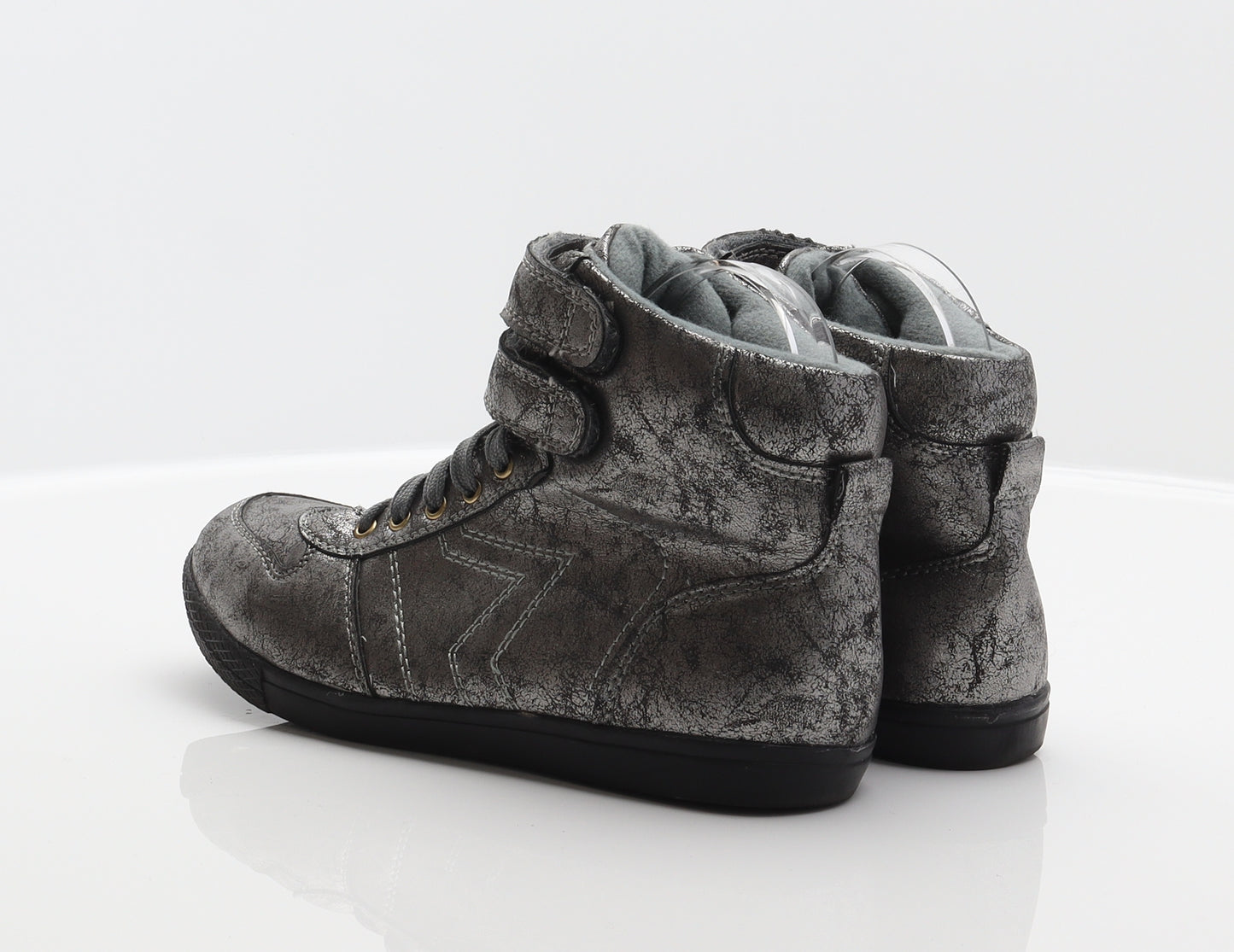Chic Nana Womens Silver Flecked Synthetic Trainer UK 5 38