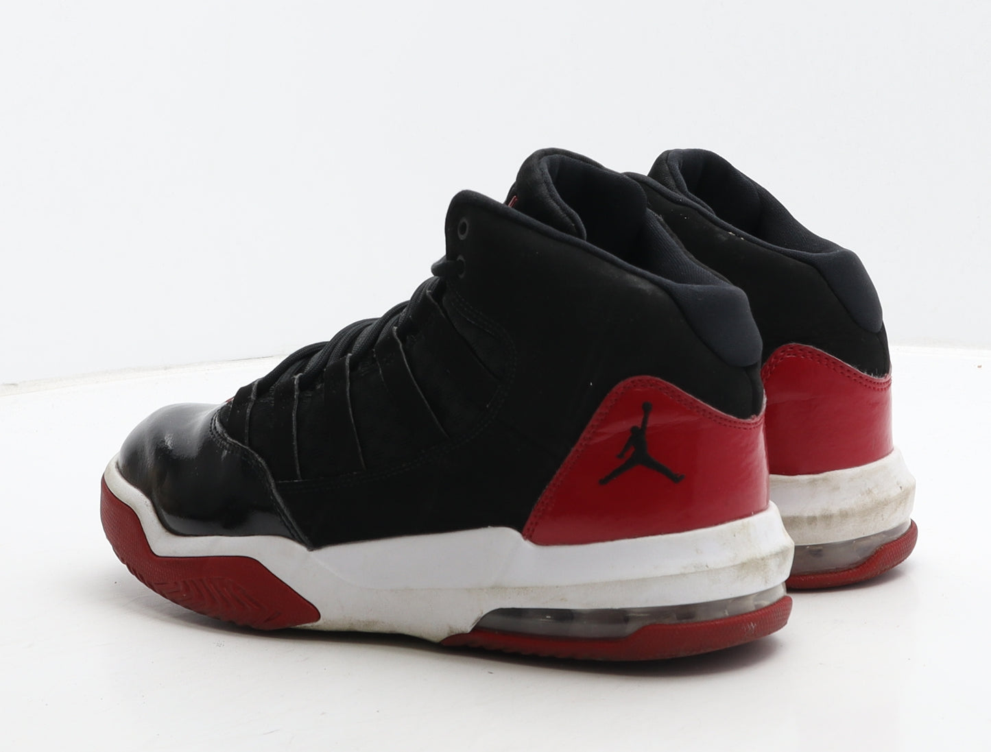 Jordan Boys Black Colourblock Vinyl Trainer UK 6 39