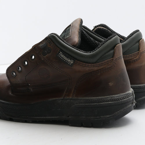 Foresters Mens Brown Leather Combat Boot UK 9 - Work Wear