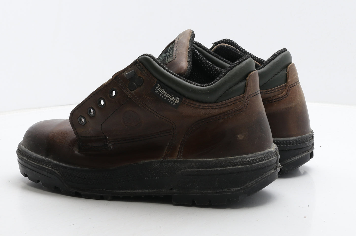 Foresters Mens Brown Leather Combat Boot UK 9 - Work Wear