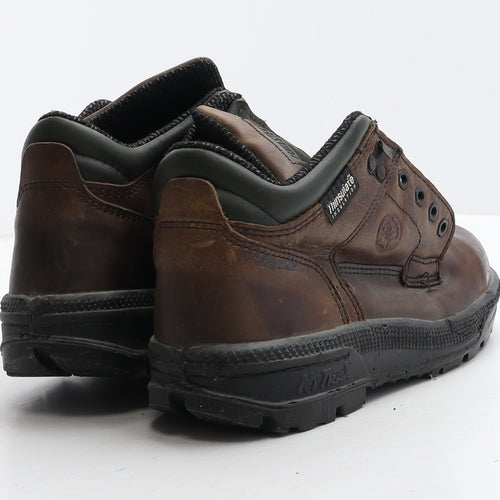 Foresters Mens Brown Leather Combat Boot UK 9 - Work Wear