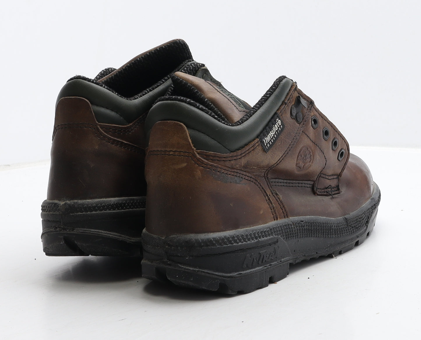 Foresters Mens Brown Leather Combat Boot UK 9 - Work Wear