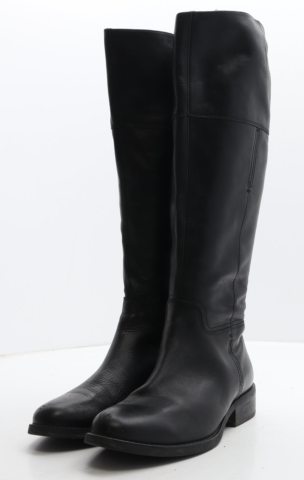 Vagabond Womens Black Leather Slip On Boot UK 5 38