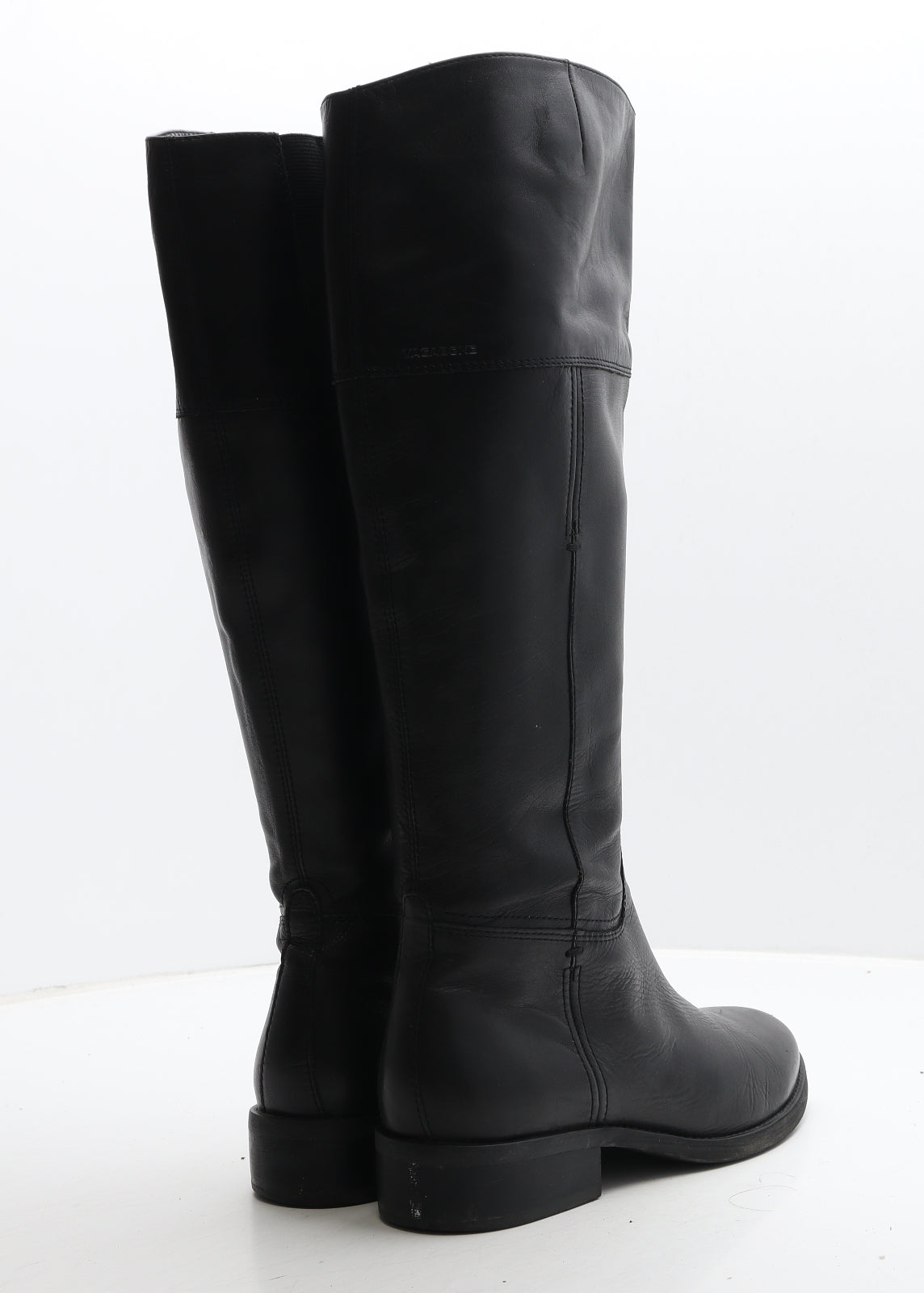 Vagabond Womens Black Leather Slip On Boot UK 5 38