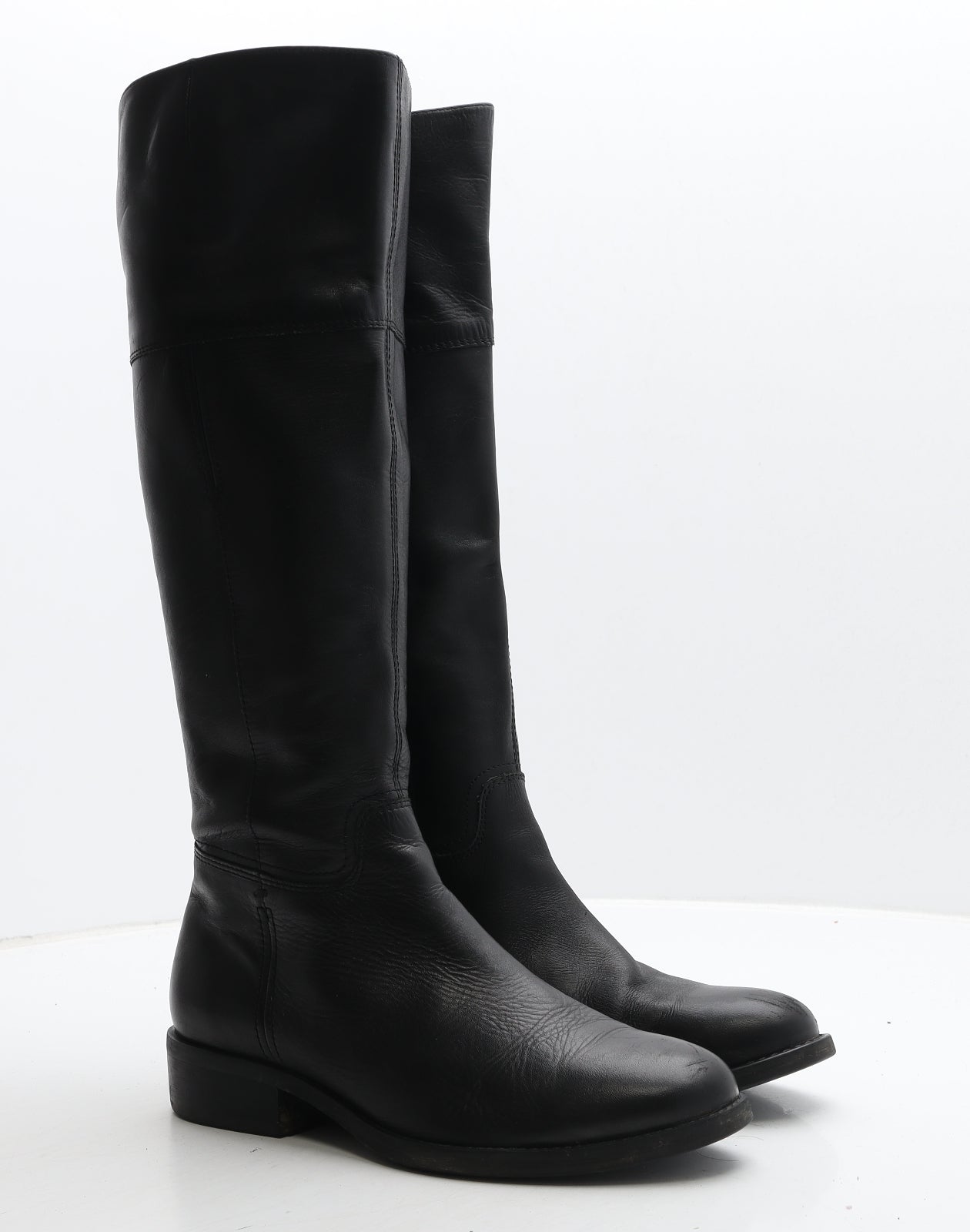 Vagabond Womens Black Leather Slip On Boot UK 5 38