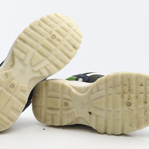 Preworn Womens Multicoloured Camouflage Fabric Trainer Casual UK 6 39