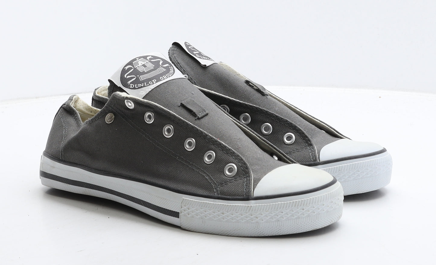 Dunlop Mens Grey Fabric Trainer UK 8 42
