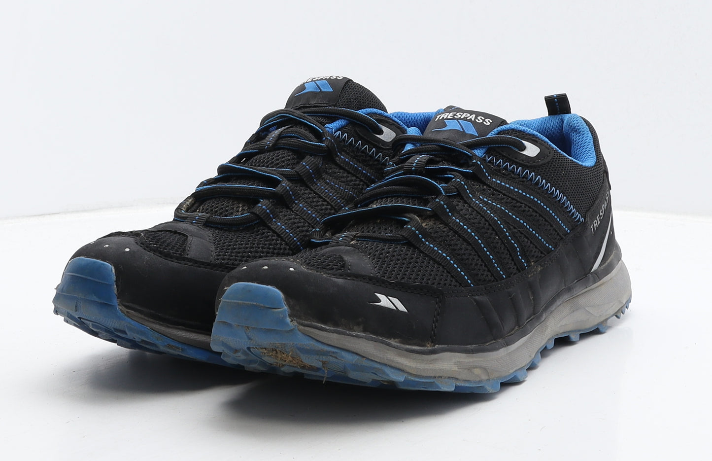 Trespass Mens Black Geometric Fabric Trainer UK 10 44