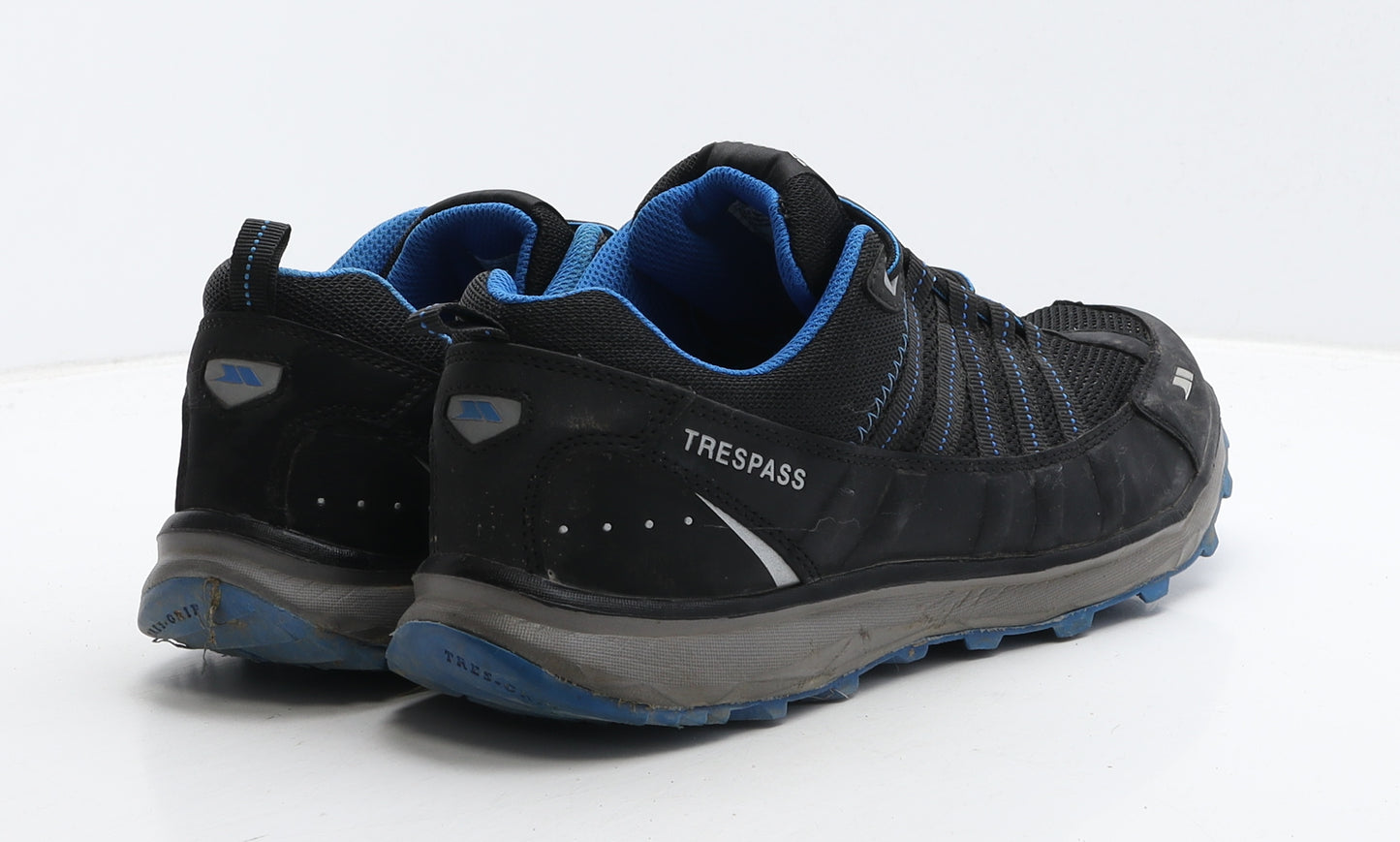 Trespass Mens Black Geometric Fabric Trainer UK 10 44
