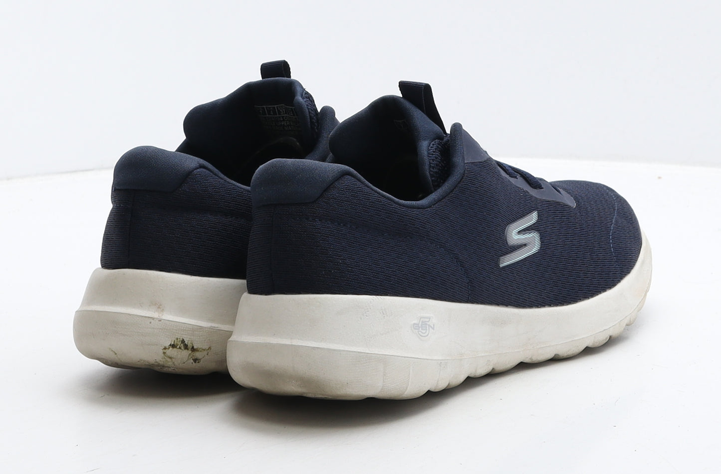 Skechers Womens Blue Fabric Trainer UK 4 37
