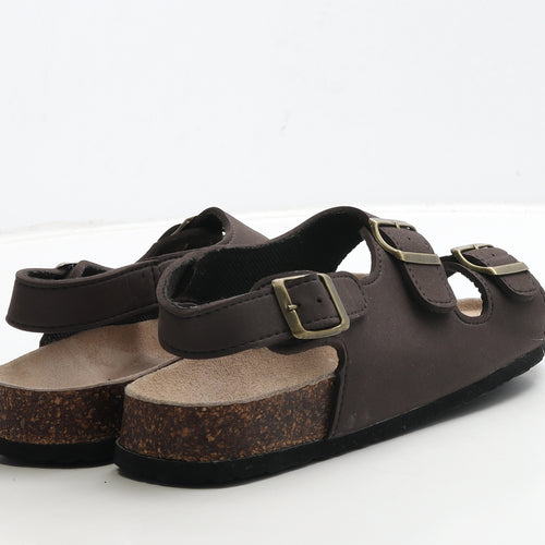 Innovate Womens Brown Leather Slingback Sandal UK 8