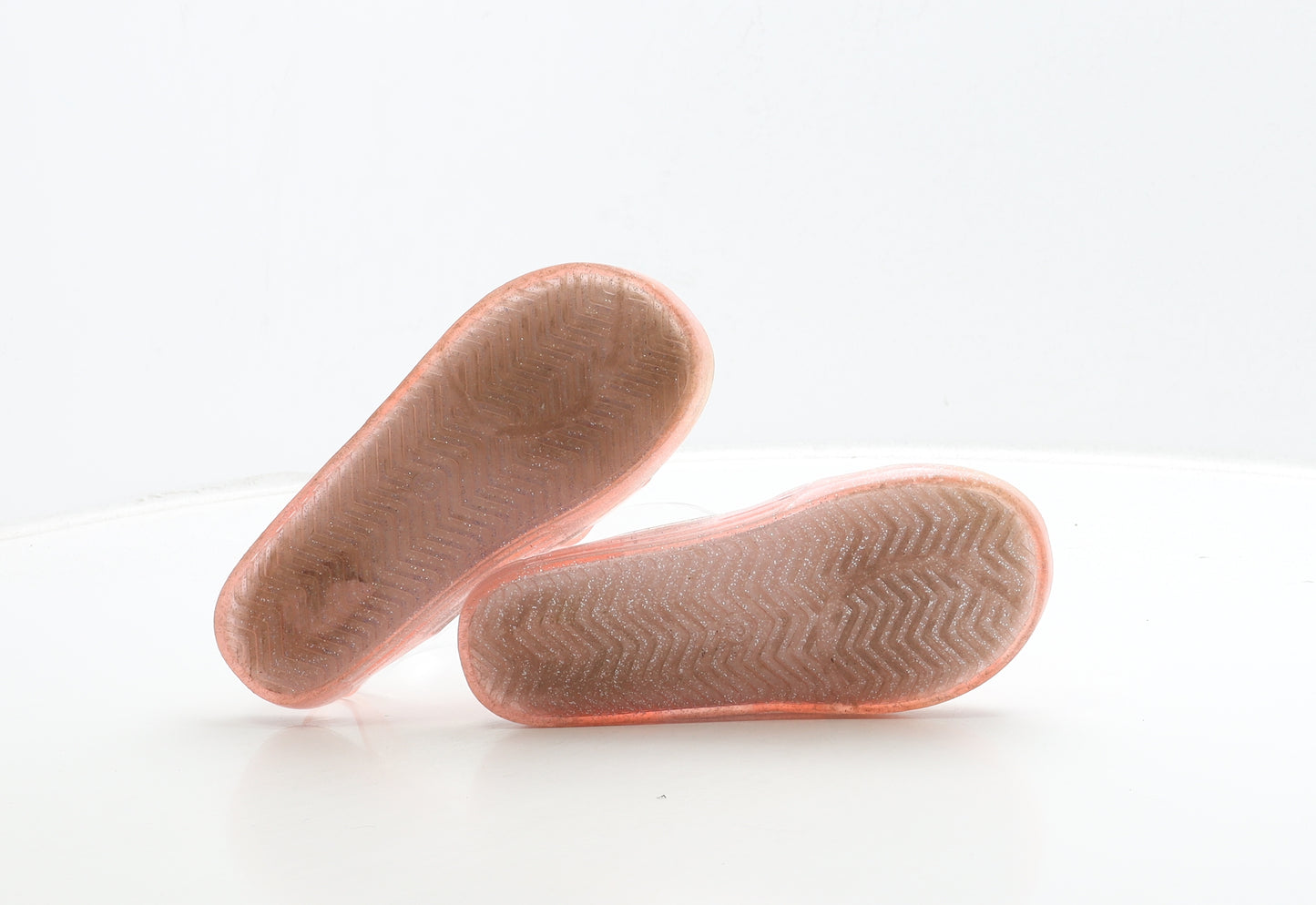 Primark Girls Pink Rubber Fisherman Sandal UK 12 31 - Seashell Detail