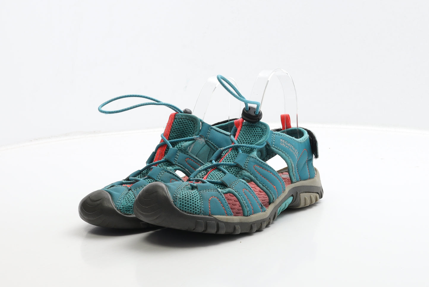 Regatta Womens Blue Polyester Fisherman Sandal UK 3 36 - Drawstring Closure