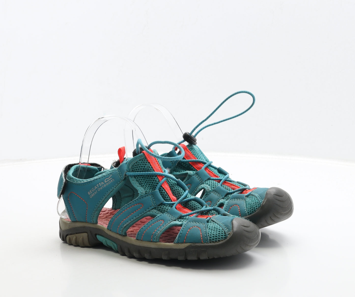 Regatta Womens Blue Polyester Fisherman Sandal UK 3 36 - Drawstring Closure
