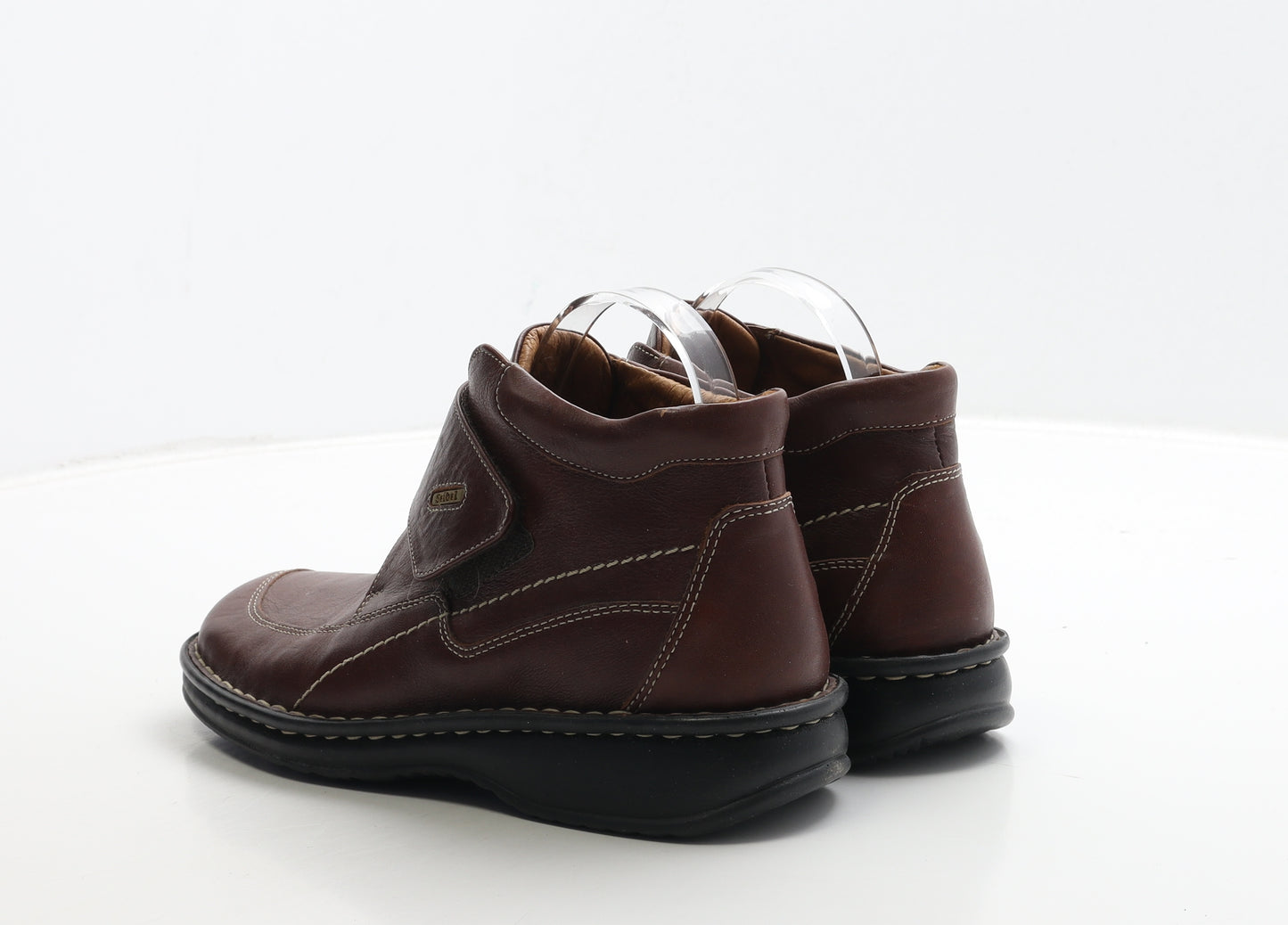 Josef Seibel Womens Brown Leather Bootie Boot UK 5 38