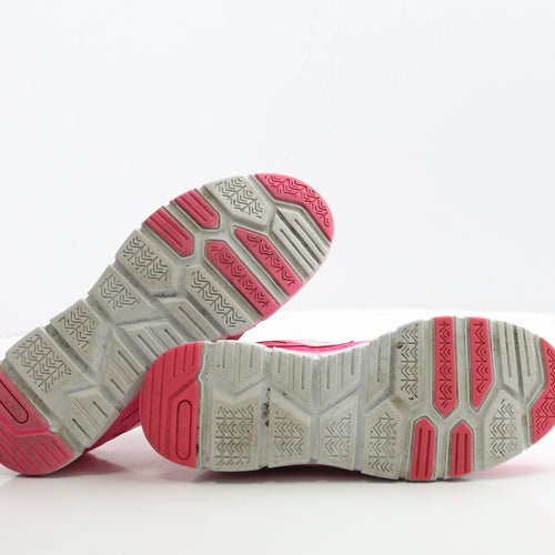 Diadora Womens Pink Polyester Trainer UK 5 38