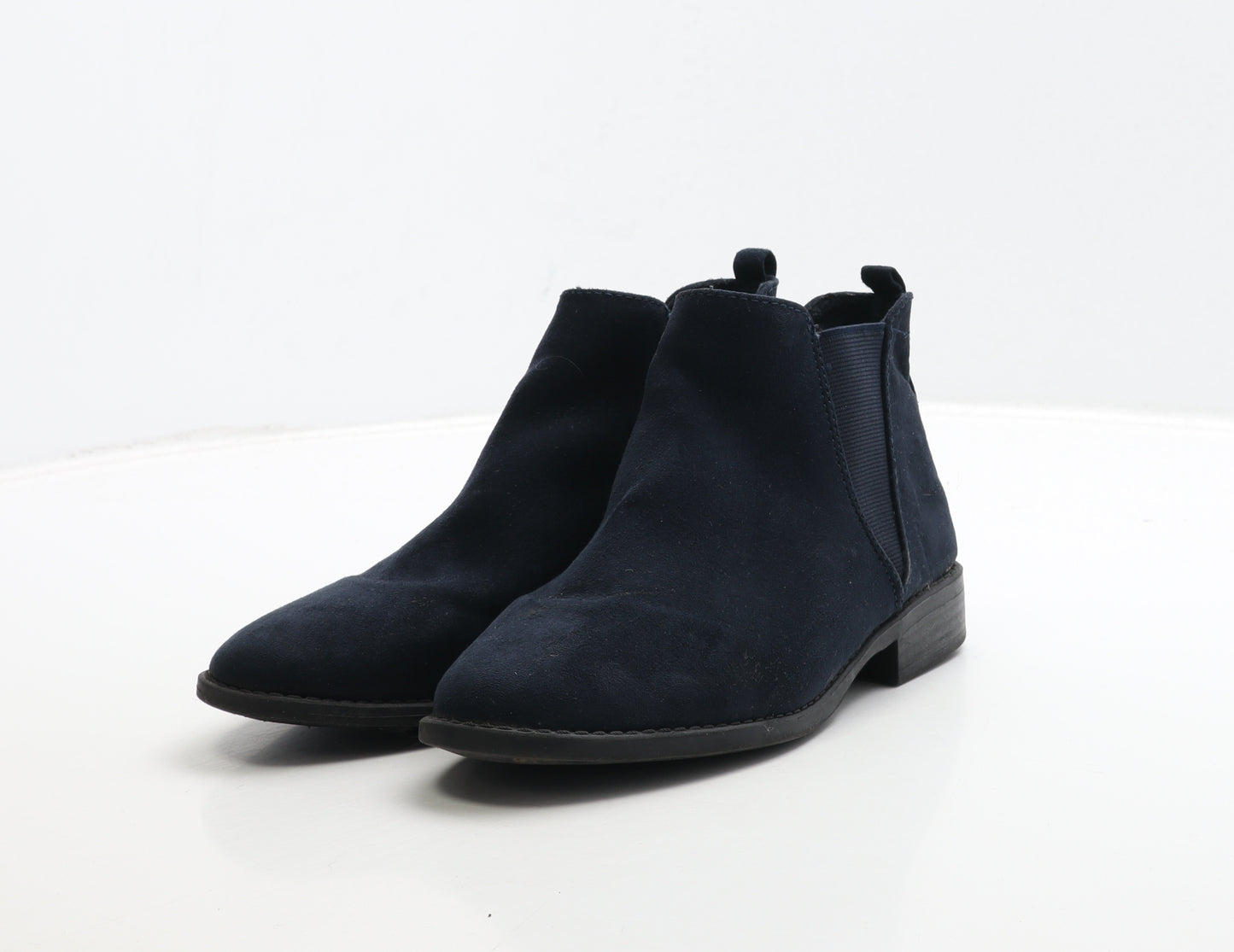 Atmosphere Womens Blue Suede Chelsea Boot UK 5 38