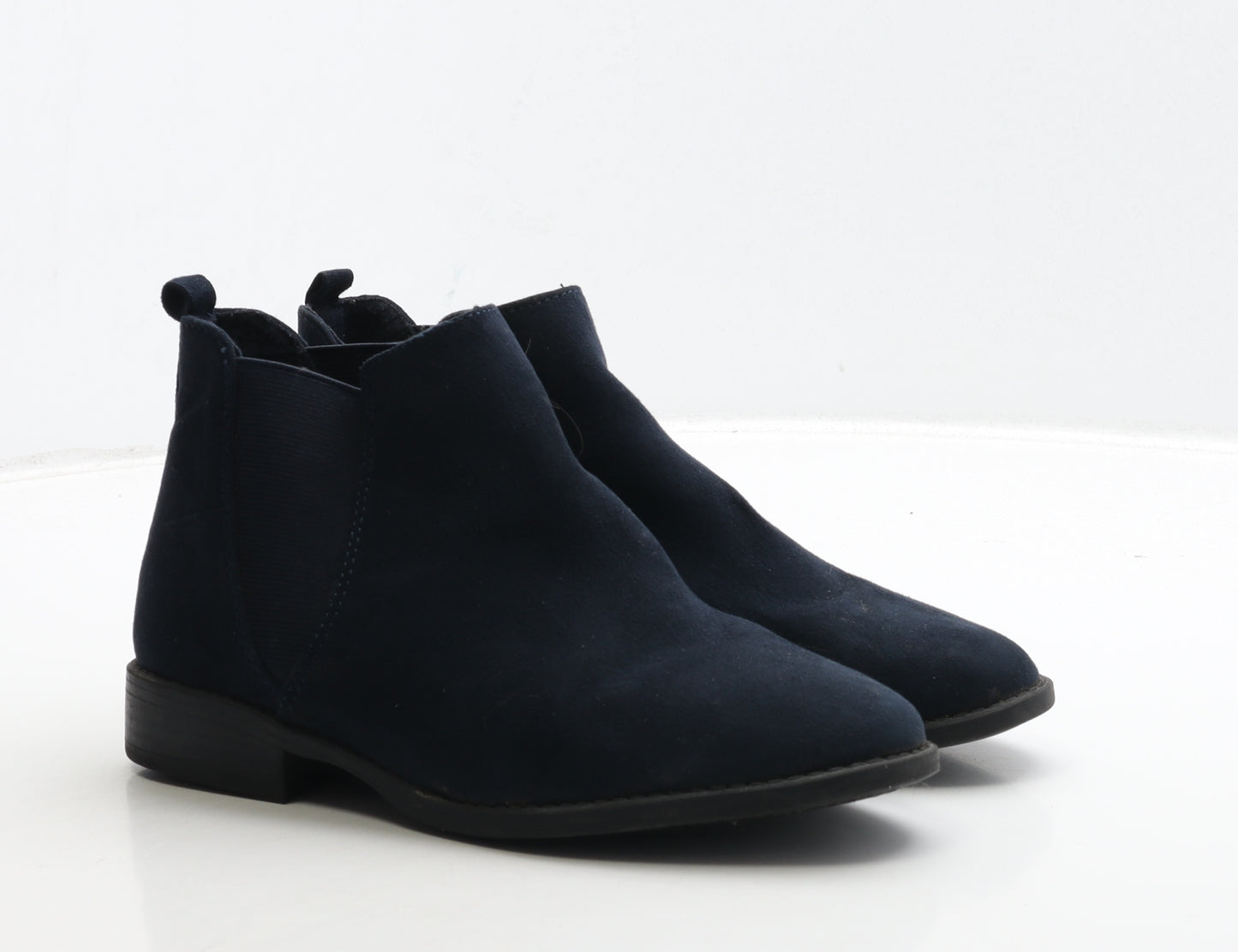 Atmosphere Womens Blue Suede Chelsea Boot UK 5 38