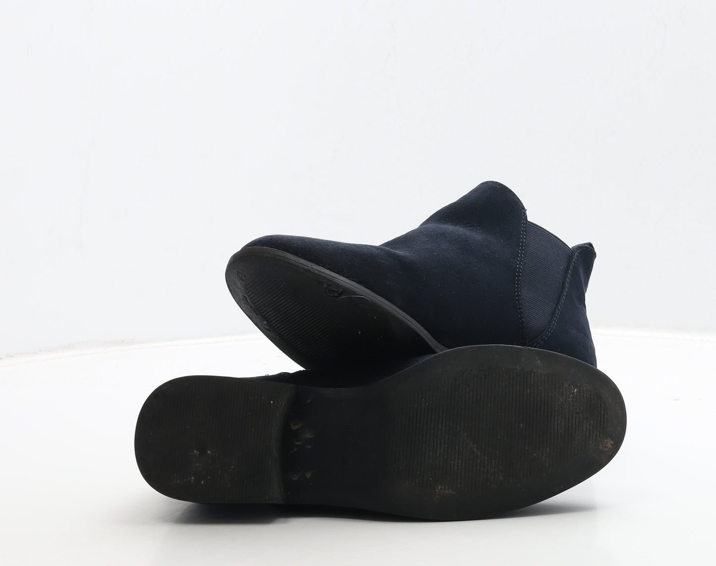 Atmosphere Womens Blue Suede Chelsea Boot UK 5 38