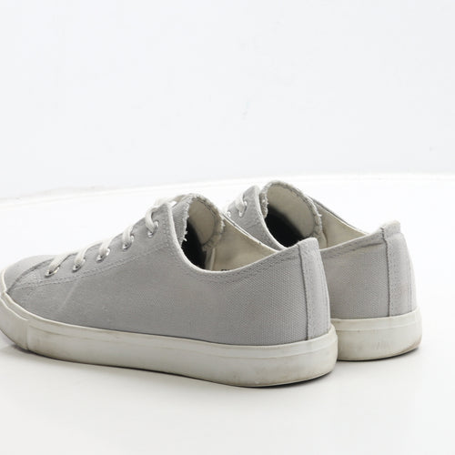 New Look Womens Grey Fabric Trainer UK 6 39