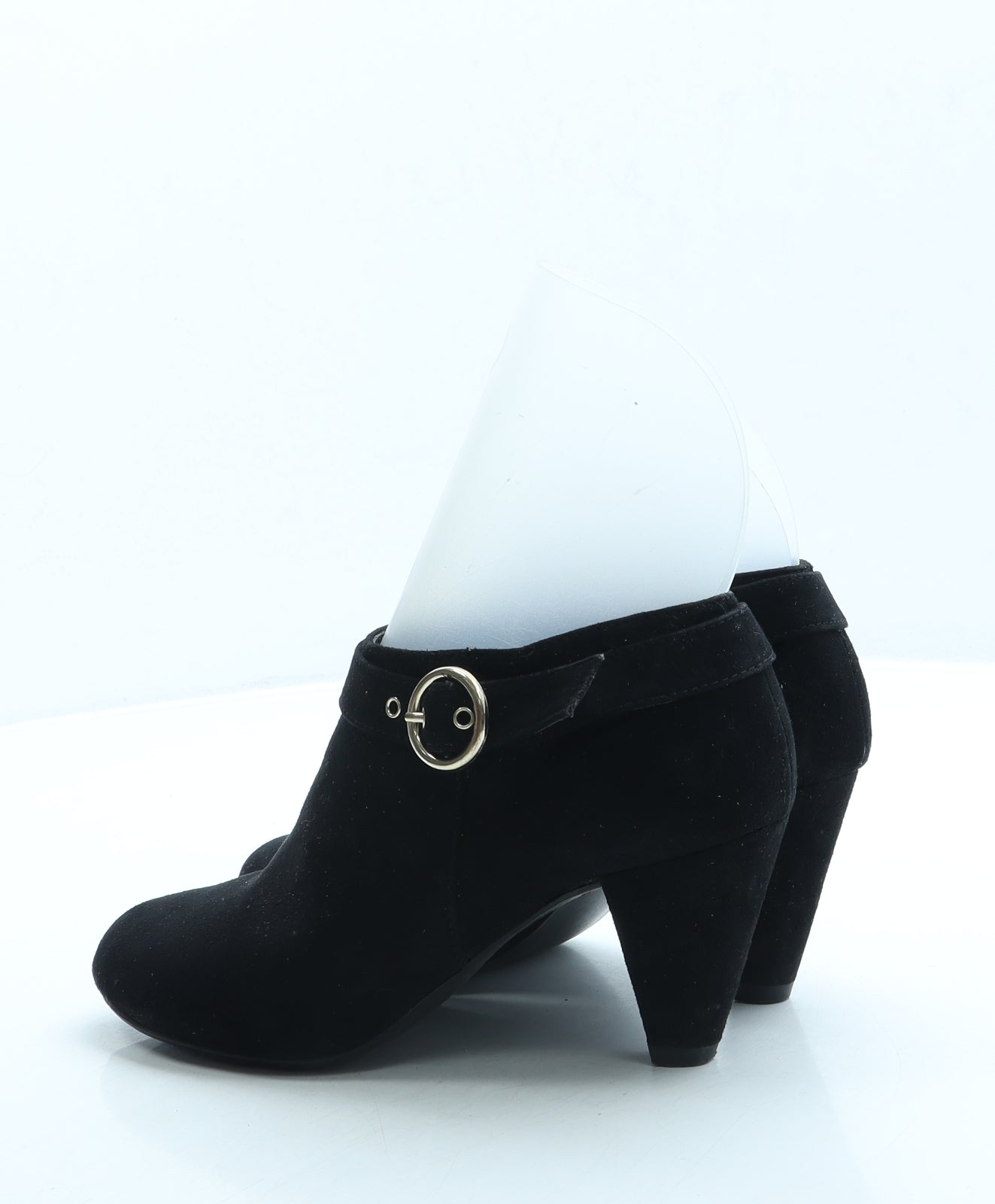 915 Generation Girls Black Suede Bootie Boot UK 3 36