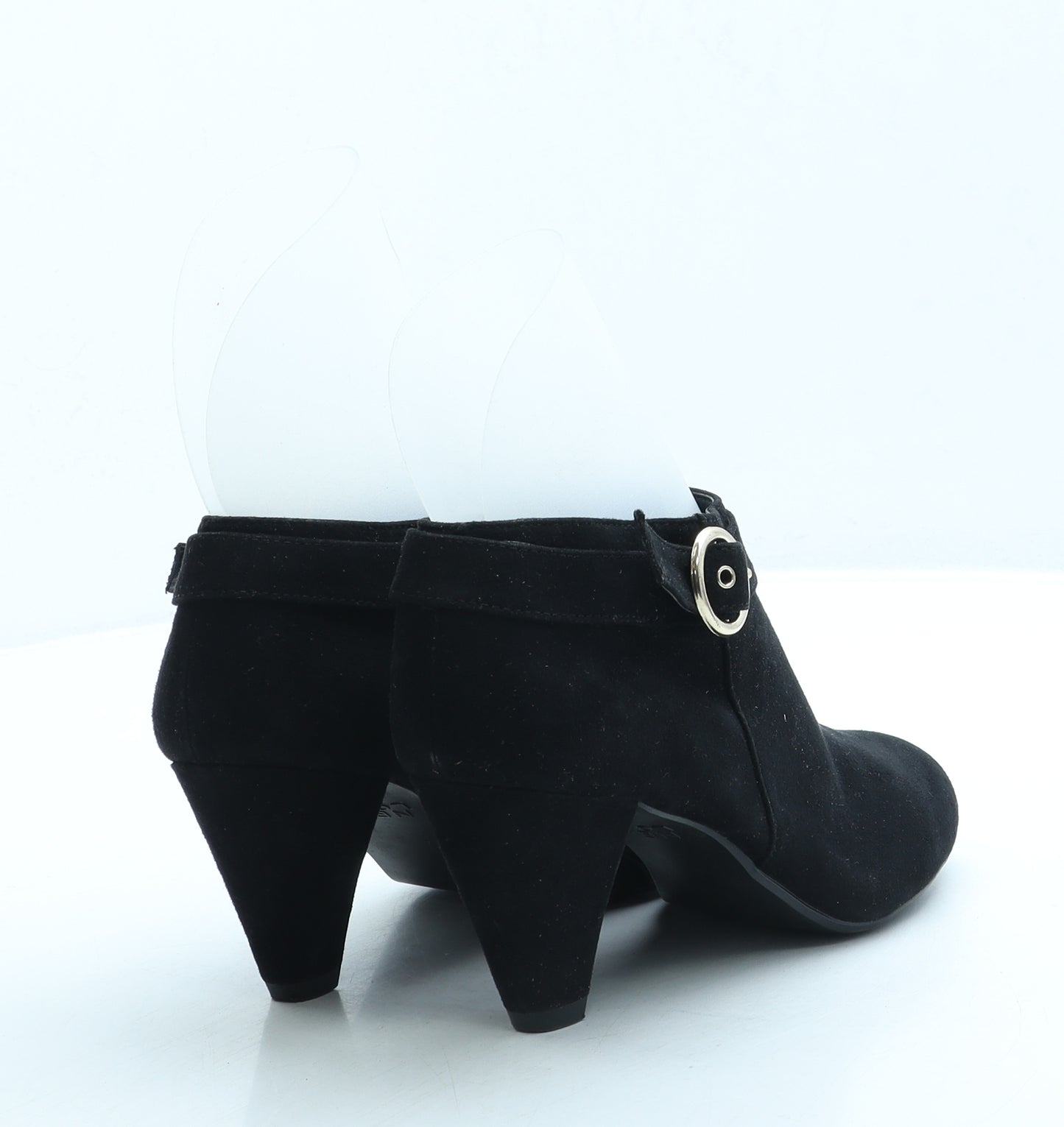 915 Generation Girls Black Suede Bootie Boot UK 3 36