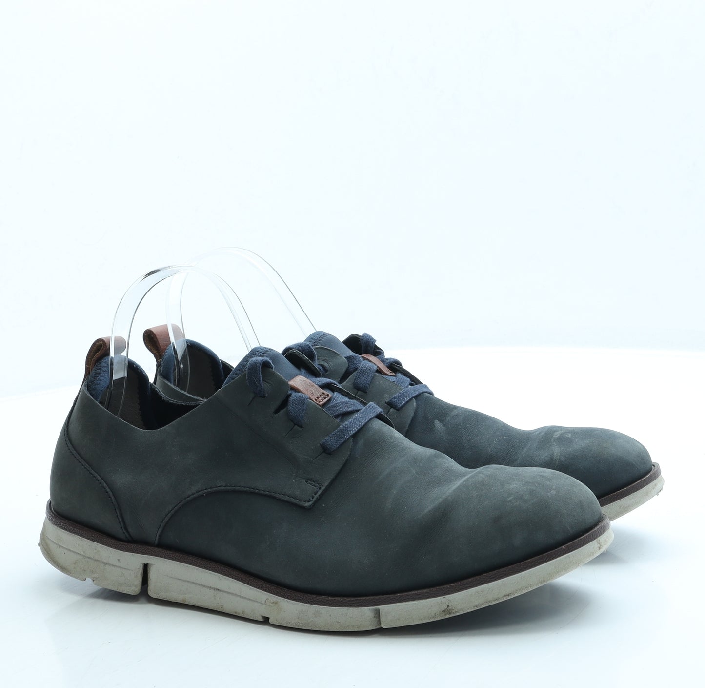 Clarks Mens Blue Polyester Boat Shoe Casual UK 8 42