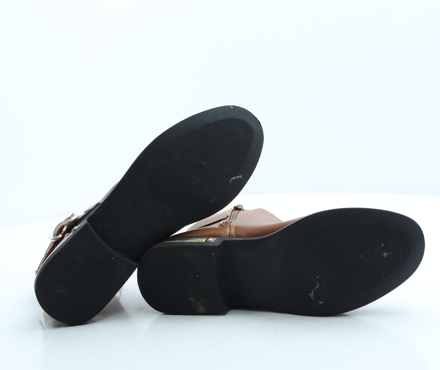 Studio Womens Brown Leather Chelsea Boot UK 7